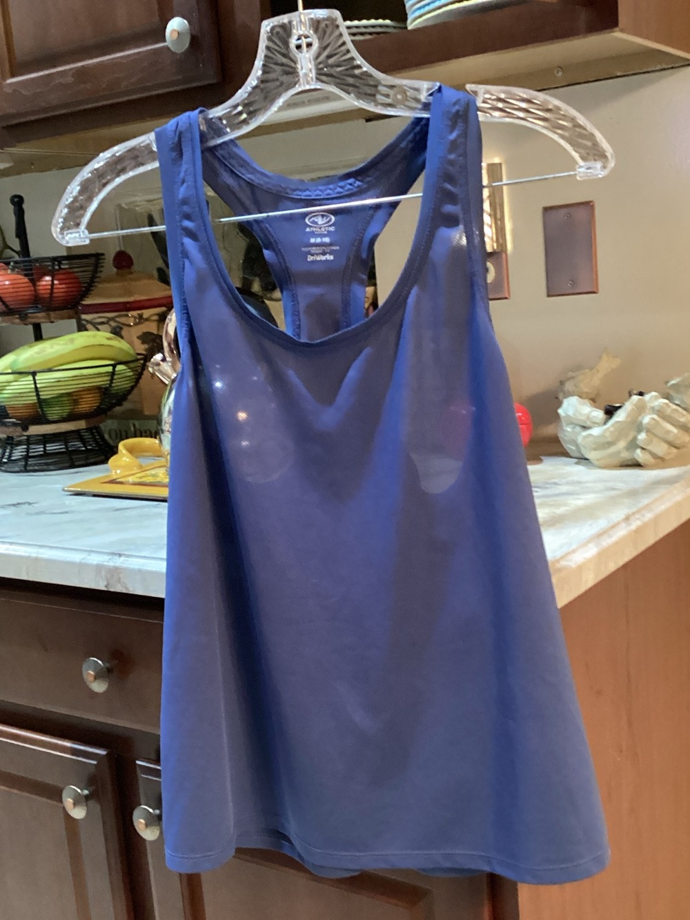 Athletic Works Purple-Blue Racerback Tank Top
